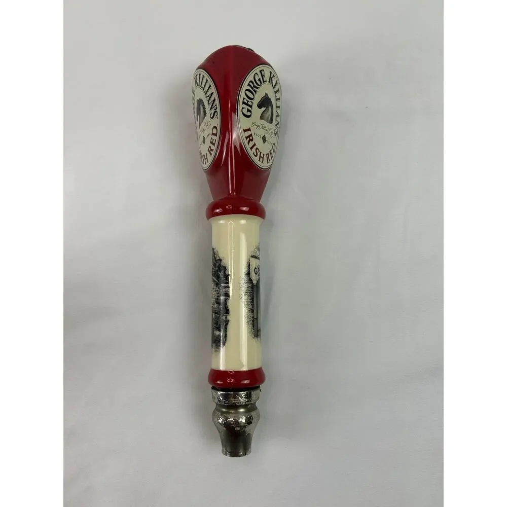 George Killian's Irish Red Beer Tap Handle Ceramic G Heileman Breweriana
